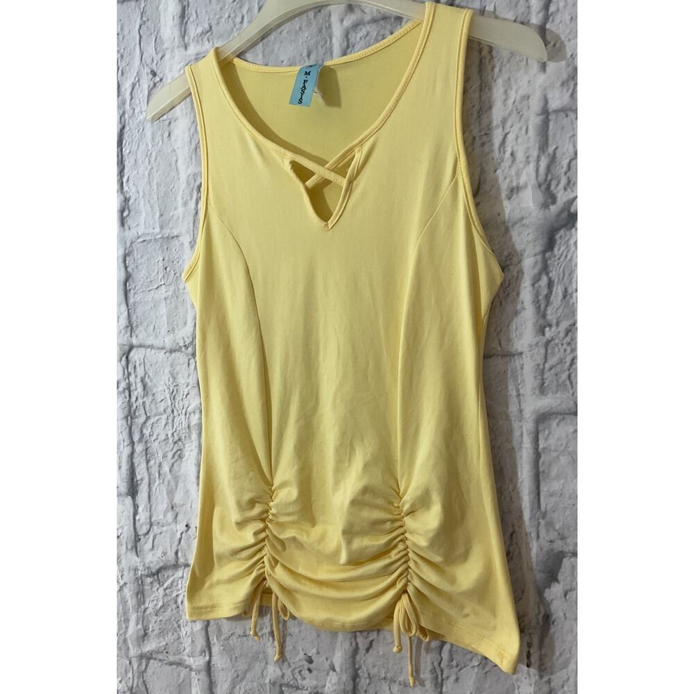 M. Fashions size Small Yellow Tank